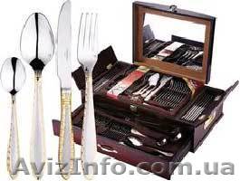 Giakoma Venecia g 5500 Столовый набор дипломат 72 пр., дипломат-дерево - <ro>Изображение</ro><ru>Изображение</ru> #1, <ru>Объявление</ru> #562253