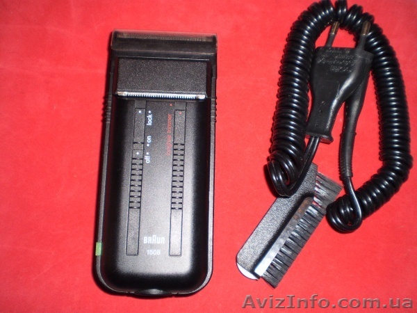 Электробритва Браун 1508. Б/У. Состояние хорошее. - <ro>Изображение</ro><ru>Изображение</ru> #1, <ru>Объявление</ru> #633007