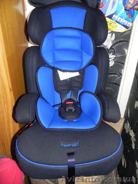 Автокресло с 9 до 36 кг (синее) - <ro>Изображение</ro><ru>Изображение</ru> #1, <ru>Объявление</ru> #629455