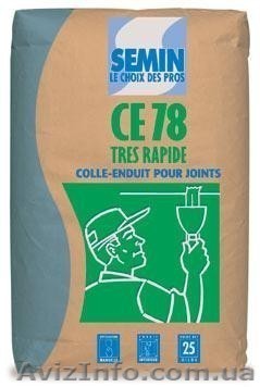 Шпаклевка СЕ 78 TRES RAPIDE создана специально для заделки стыков ГКЛ, - <ro>Изображение</ro><ru>Изображение</ru> #1, <ru>Объявление</ru> #664316