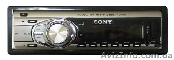 Магнитола Sony 1081 - <ro>Изображение</ro><ru>Изображение</ru> #1, <ru>Объявление</ru> #687002
