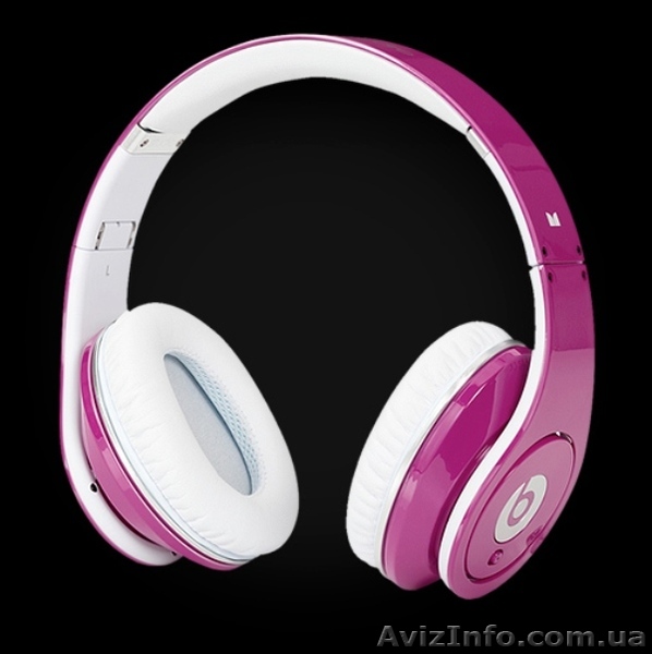 Наушники Monster Beats by Dr. Dre Studio Pink - <ro>Изображение</ro><ru>Изображение</ru> #1, <ru>Объявление</ru> #719165