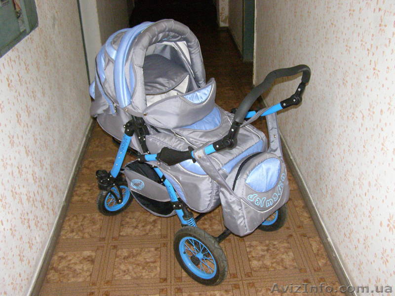 Продам коляску-трансформер Dalmatin (Польша)  - <ro>Изображение</ro><ru>Изображение</ru> #1, <ru>Объявление</ru> #725635