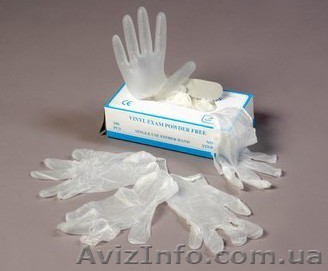 Перчатки, перчатки латексные от 48 грн/уп, перчатки виниловые - <ro>Изображение</ro><ru>Изображение</ru> #1, <ru>Объявление</ru> #723295