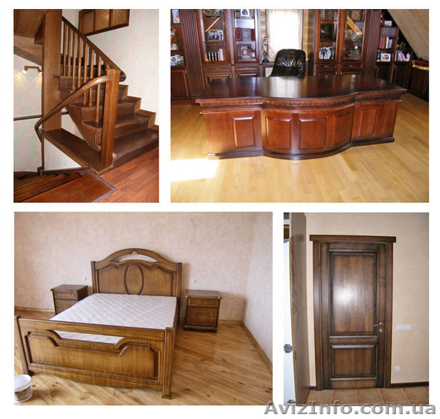 Изготовление из дерева на заказ в Киеве: мебель, двери, окна, лестницы - <ro>Изображение</ro><ru>Изображение</ru> #1, <ru>Объявление</ru> #767275