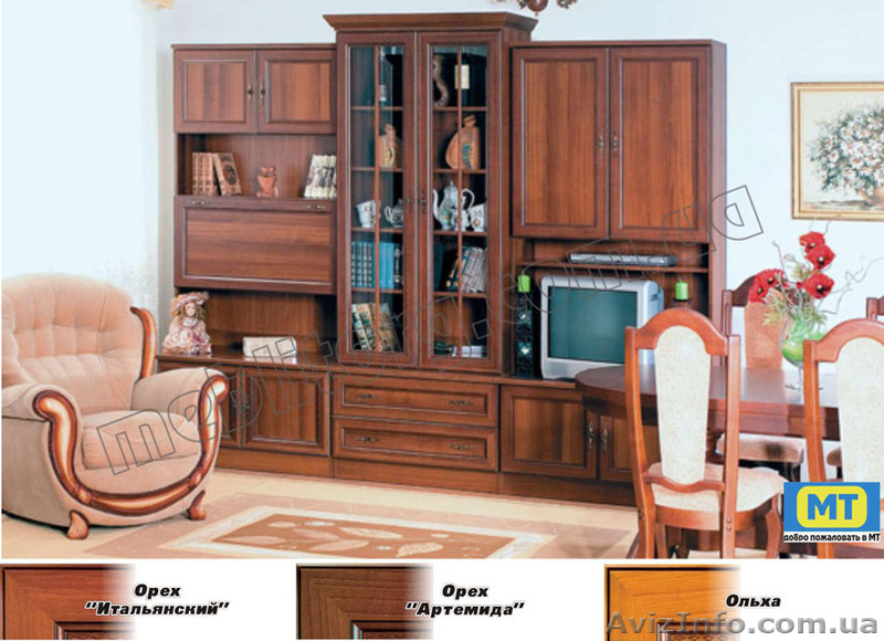 Стенка для гостиной  в классическом стиле - <ro>Изображение</ro><ru>Изображение</ru> #1, <ru>Объявление</ru> #774600