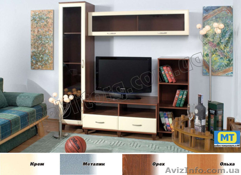 Небольшая компактная стенка в стиле минимализма - <ro>Изображение</ro><ru>Изображение</ru> #1, <ru>Объявление</ru> #774625