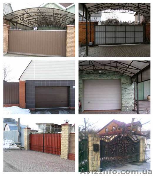 Въездные ворота Киев, ворота откатные купить распашные, гаражные секционные - <ro>Изображение</ro><ru>Изображение</ru> #1, <ru>Объявление</ru> #794038