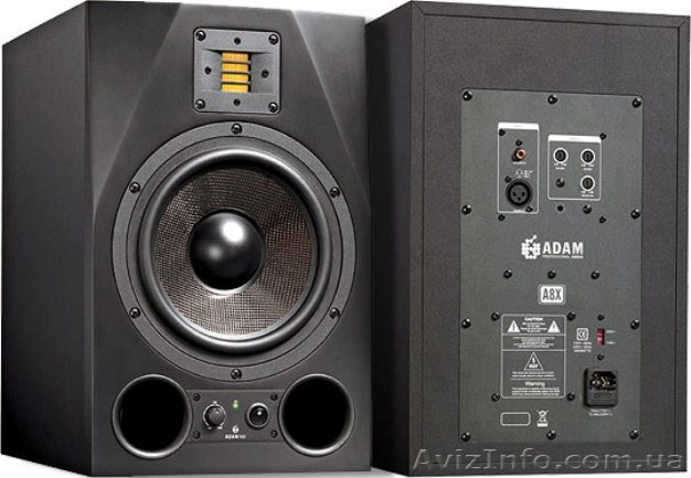 Продам студийные мониторы Adam A8X  - <ro>Изображение</ro><ru>Изображение</ru> #1, <ru>Объявление</ru> #791715