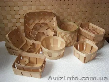 корзинки для упаковки из шпона - <ro>Изображение</ro><ru>Изображение</ru> #1, <ru>Объявление</ru> #799679