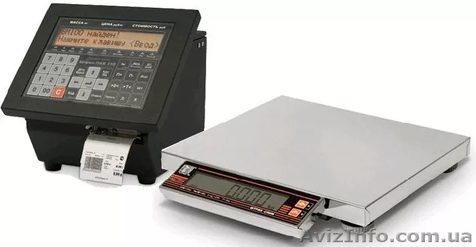 Принтер ШТРИХ-ПАК 110 + весы Штрих-Слим - <ro>Изображение</ro><ru>Изображение</ru> #1, <ru>Объявление</ru> #783067