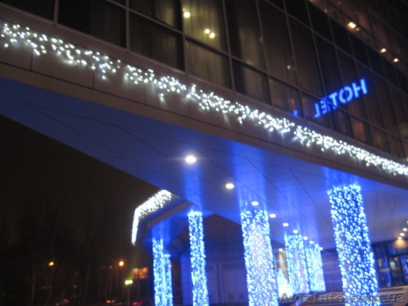 Декоративная подсветка деревьев, улиц и фасадов домов - <ro>Изображение</ro><ru>Изображение</ru> #1, <ru>Объявление</ru> #808098