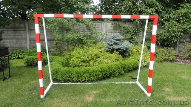 Ворота футбольные детские 2х1,5с полосами  - <ro>Изображение</ro><ru>Изображение</ru> #1, <ru>Объявление</ru> #811153