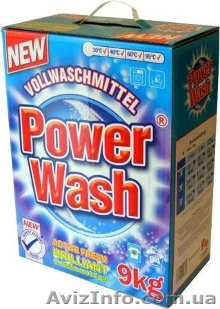 Стиральный порошок POWER WASH Vollwaschmittel - <ro>Изображение</ro><ru>Изображение</ru> #1, <ru>Объявление</ru> #805080