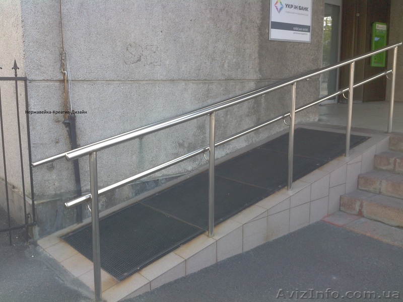 Пандус для инвалидов из нержавеющей стали - <ro>Изображение</ro><ru>Изображение</ru> #1, <ru>Объявление</ru> #817162