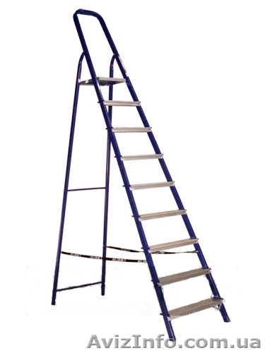 Стальная стремянка Alumet М8409 - <ro>Изображение</ro><ru>Изображение</ru> #1, <ru>Объявление</ru> #850544