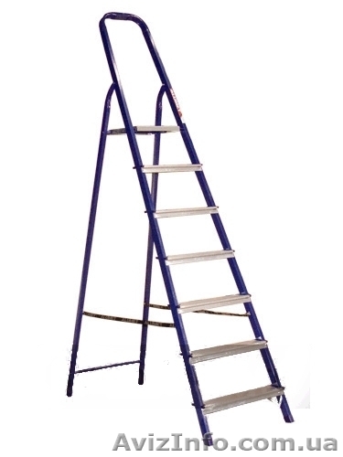 Стальная стремянка Alumet М8407 - <ro>Изображение</ro><ru>Изображение</ru> #1, <ru>Объявление</ru> #849728
