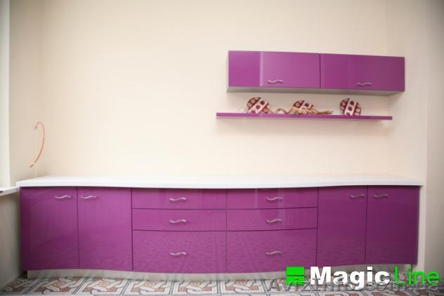 Кухня МДФ крашенная с искусственным камнем - <ro>Изображение</ro><ru>Изображение</ru> #1, <ru>Объявление</ru> #855542