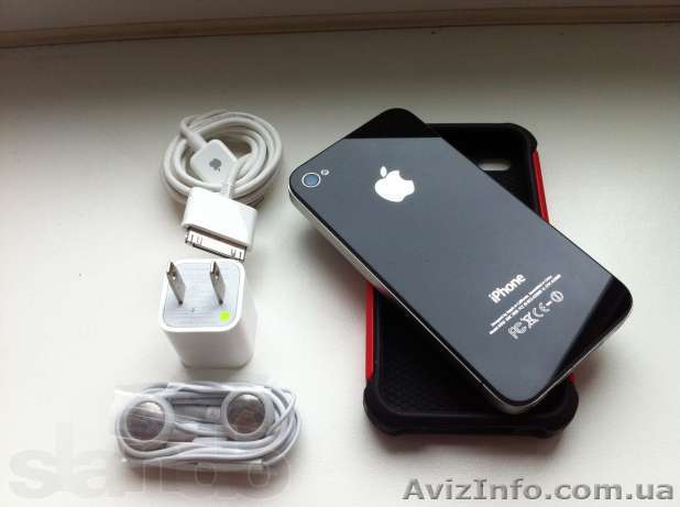 Продаю IPHONE 4 16Гб . 100 процентный Оригинал.    - <ro>Изображение</ro><ru>Изображение</ru> #1, <ru>Объявление</ru> #861566