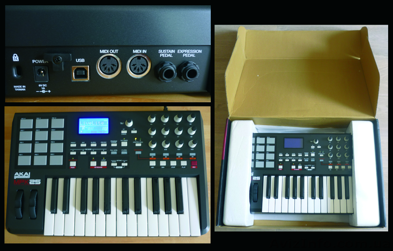 продам akai mpk25 - <ro>Изображение</ro><ru>Изображение</ru> #1, <ru>Объявление</ru> #861194