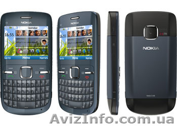 мобильный телефон Nokia C3-00 graphite - <ro>Изображение</ro><ru>Изображение</ru> #1, <ru>Объявление</ru> #854027