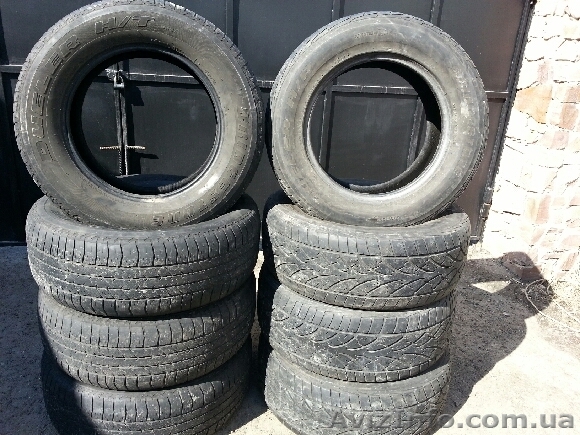Резина 2 комплекта 285/60/18 лето Bridgestone Dueler H/T и Dueler H/P - <ro>Изображение</ro><ru>Изображение</ru> #1, <ru>Объявление</ru> #887065