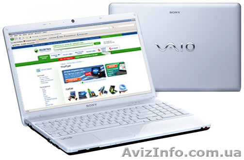 Sony VAIO 15`5 VPCEB3S1R (white) - <ro>Изображение</ro><ru>Изображение</ru> #1, <ru>Объявление</ru> #883388