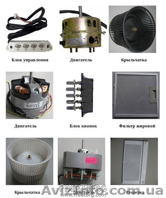 Запчасти к вытяжкам - <ro>Изображение</ro><ru>Изображение</ru> #1, <ru>Объявление</ru> #880682