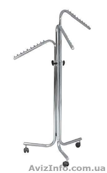 Вешало 3-х рожковое  скошенное с ограничителями - <ro>Изображение</ro><ru>Изображение</ru> #1, <ru>Объявление</ru> #907083