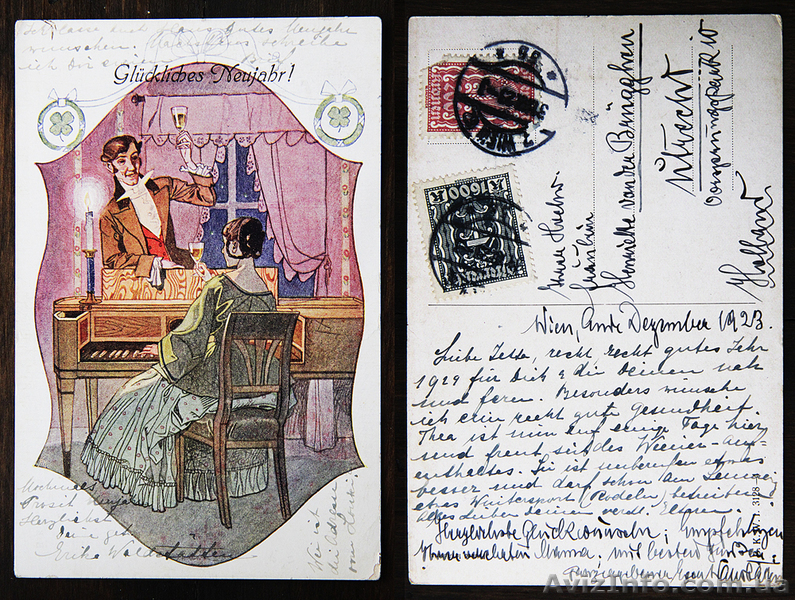 Антиквариат, открытки. Продам антикварные открытки - <ro>Изображение</ro><ru>Изображение</ru> #1, <ru>Объявление</ru> #906387