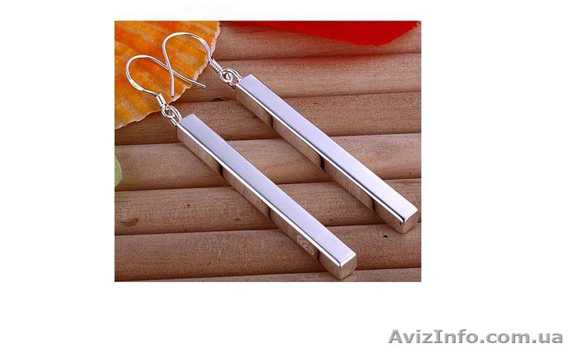 ВПЕРВЫЕ!! СЕРЕБРЯНЫЕ СЕРЬГИ ПО СМЕШНИМ ЦЕНАМ!! - <ro>Изображение</ro><ru>Изображение</ru> #1, <ru>Объявление</ru> #900745