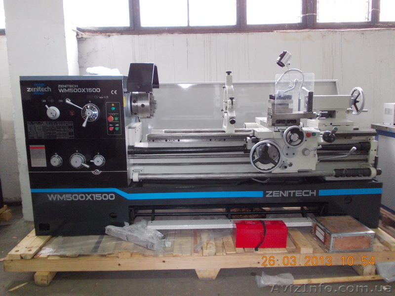 Токарный станок по металлу Zenitech WM500 - <ro>Изображение</ro><ru>Изображение</ru> #1, <ru>Объявление</ru> #899780