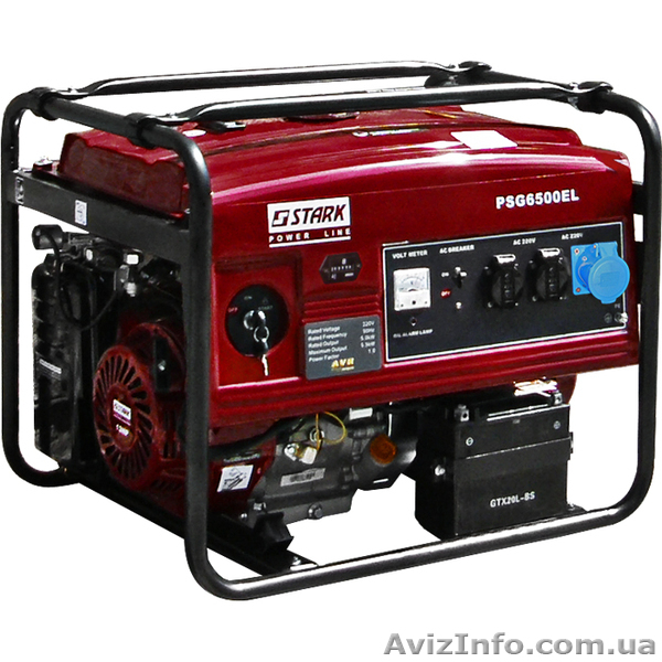 Бензиновый генератор Stark PSG6500EL-PROFI - <ro>Изображение</ro><ru>Изображение</ru> #1, <ru>Объявление</ru> #947380