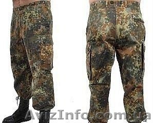 Брюки милитари Германия Бундесвер. - <ro>Изображение</ro><ru>Изображение</ru> #1, <ru>Объявление</ru> #945051