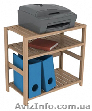 Полка для офиса (дома) под технику деревянная - <ro>Изображение</ro><ru>Изображение</ru> #1, <ru>Объявление</ru> #945998