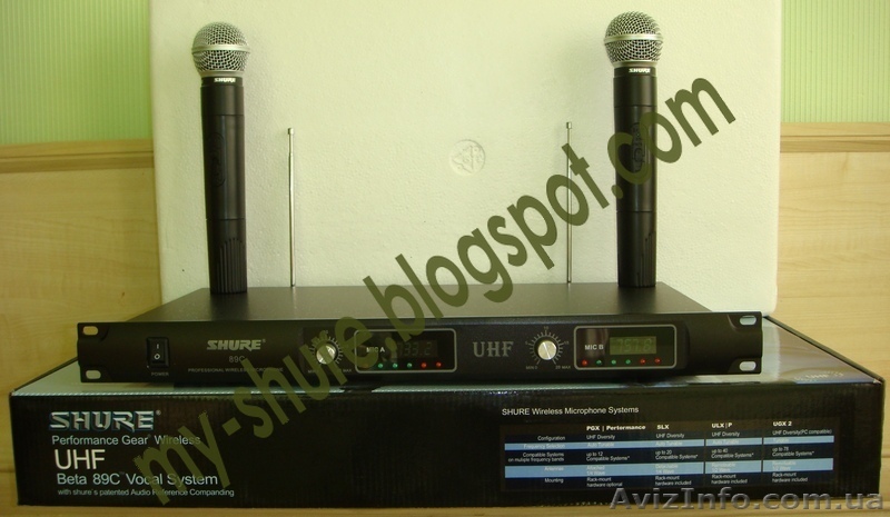 Продам радиосистему Shure 89c PWM  ( ShureBeta 89c) - <ro>Изображение</ro><ru>Изображение</ru> #1, <ru>Объявление</ru> #939958