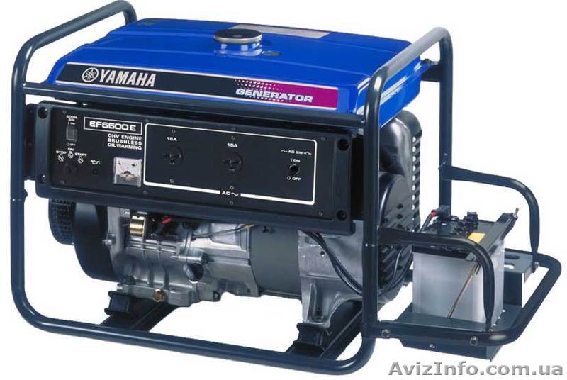 Бензиновый генератор Yamaha EF6600E - <ro>Изображение</ro><ru>Изображение</ru> #1, <ru>Объявление</ru> #947369