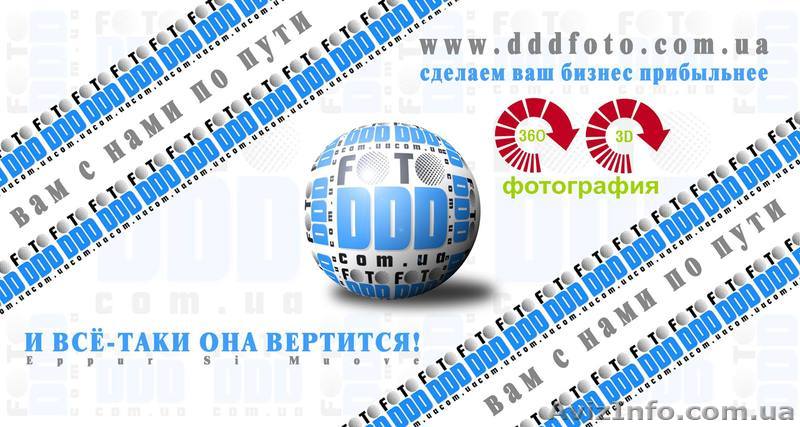 3D фотосъёмка  на 360 градусов - <ro>Изображение</ro><ru>Изображение</ru> #1, <ru>Объявление</ru> #956688