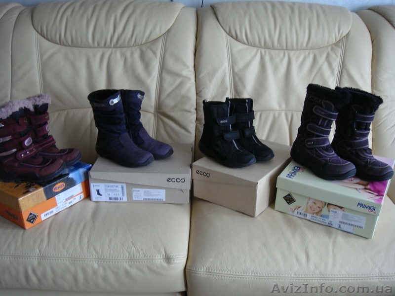 Продам зимние сапоги для девочки р. 29, 31, 33 - <ro>Изображение</ro><ru>Изображение</ru> #1, <ru>Объявление</ru> #968113