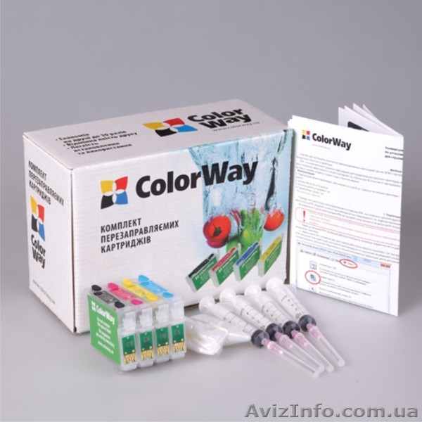 Перезаправляемые картриджи ПЗК Epson XP33/103/203 - <ro>Изображение</ro><ru>Изображение</ru> #1, <ru>Объявление</ru> #968864