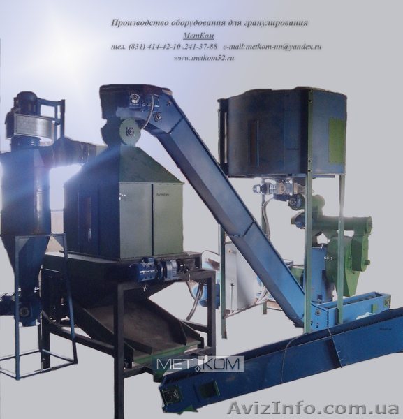 Линия гранулирования пеллет - <ro>Изображение</ro><ru>Изображение</ru> #1, <ru>Объявление</ru> #999240