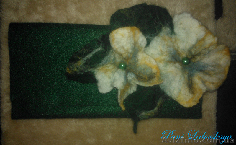 Косметичка из фетра и шерсти - <ro>Изображение</ro><ru>Изображение</ru> #1, <ru>Объявление</ru> #1011509