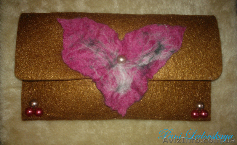 Эксклюзивная косметичка из фетра  - <ro>Изображение</ro><ru>Изображение</ru> #1, <ru>Объявление</ru> #1011510