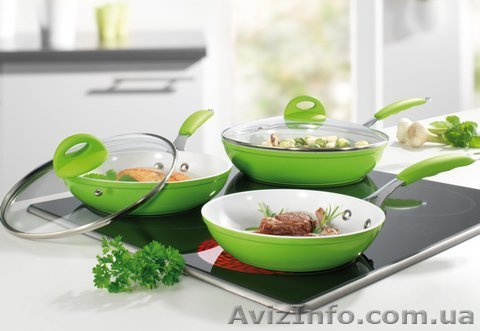 Набор керамических сковородок Biolux Cerama - <ro>Изображение</ro><ru>Изображение</ru> #1, <ru>Объявление</ru> #1038330