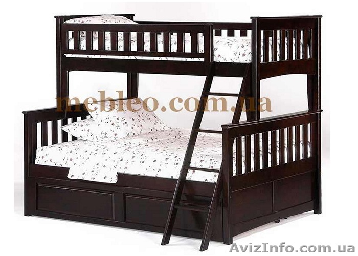 Двухъярусная кровать Жасмин Акция 5100 грн с матрасами . Покупай Выгодно!  - <ro>Изображение</ro><ru>Изображение</ru> #1, <ru>Объявление</ru> #1044143