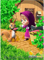 Красивые пледы для детей "Маша и медвель" - <ro>Изображение</ro><ru>Изображение</ru> #1, <ru>Объявление</ru> #1035828