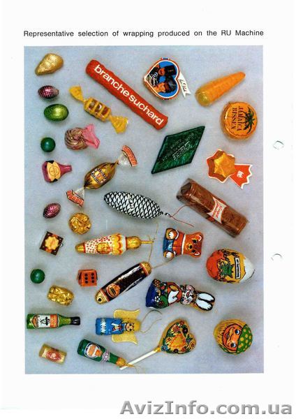 Заверточная машина RASCH RU для завёртки конфет  в обтяжку фольгой - <ro>Изображение</ro><ru>Изображение</ru> #1, <ru>Объявление</ru> #1054488
