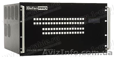 Матричный коммутатор DVI сигналов 32х32, Gefen - <ro>Изображение</ro><ru>Изображение</ru> #1, <ru>Объявление</ru> #1068481