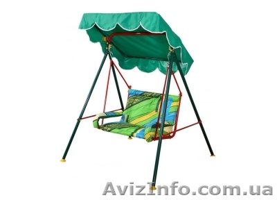 Качели садовые детские ИЯУБ21.04 «Чебурашка» с250 - <ro>Изображение</ro><ru>Изображение</ru> #1, <ru>Объявление</ru> #1080484