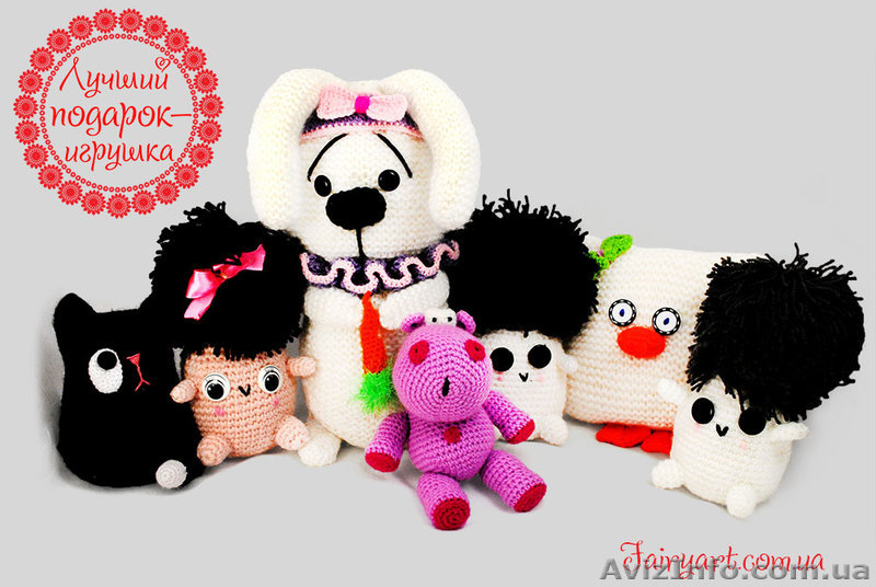 Мягкие вязаные игрушки от FairyArt  - <ro>Изображение</ro><ru>Изображение</ru> #1, <ru>Объявление</ru> #1073695